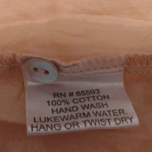 Sundance JP & Mattie Beige Lace Button-Up Blouse - Picture 3 of 5